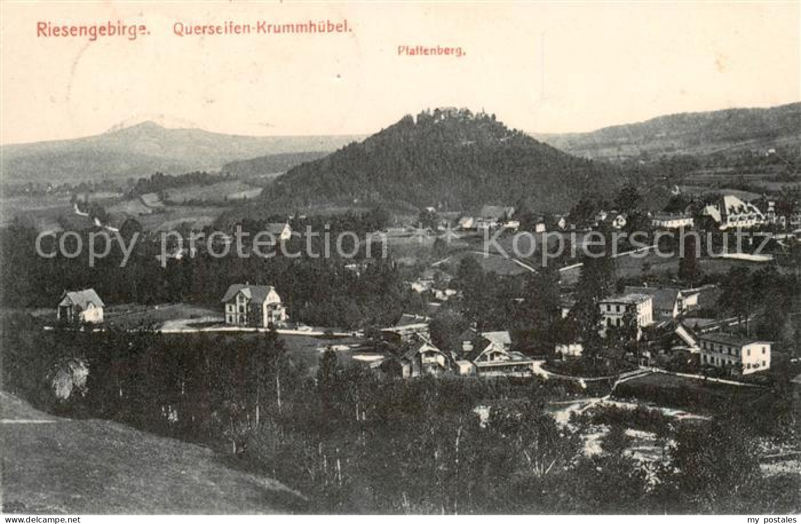 73819276 Querseiffen Krummhuebel Karpacz Riesengebirge PL Panorama Mit Plattenbe - Pologne