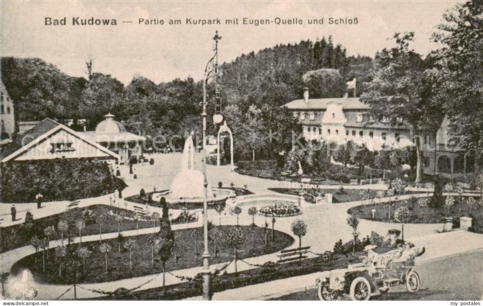 73819254 Bad Kudowa Kudowa-Zdroj Niederschlesien PL Partie Am Kurpark Mit Eugen  - Poland