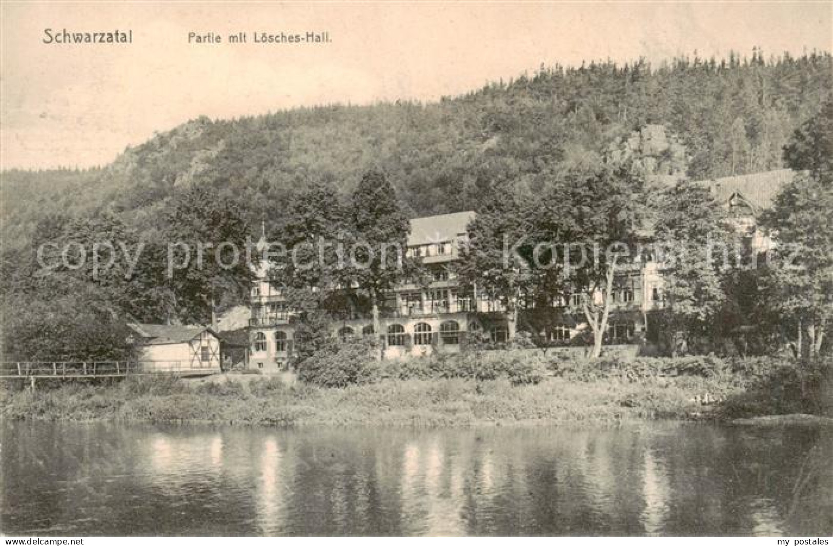 73819227 Schwarzatal_Thueringen Partie Mit Loesches Hall - To Identify