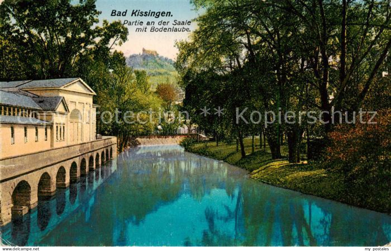 73819197 Bad Kissingen Partie An Der Saale Mit Bodenlaube Bad Kissingen - Bad Kissingen