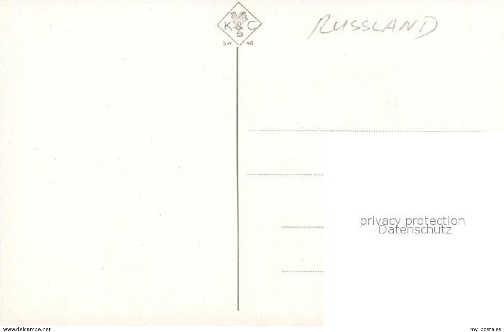 73819161 Russland  Russia RU Russin In Tracht  - Russie