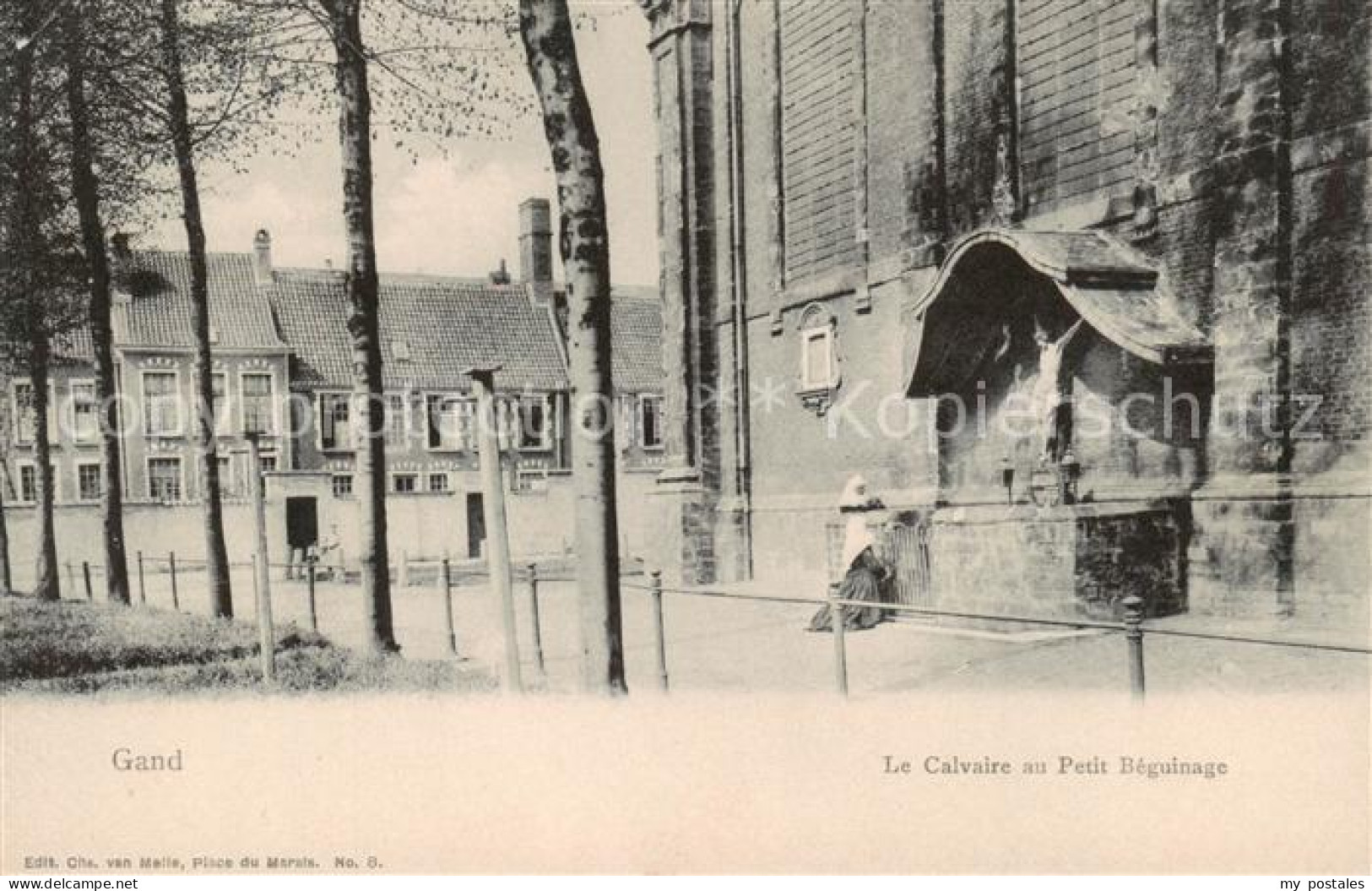 73819150 Gand Belgien Le Calvaire Au Petit Beguinage Gand Belgien - Autres & Non Classés