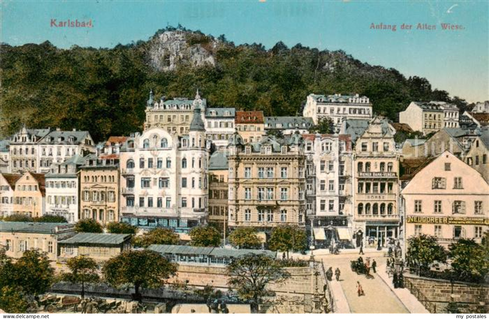 73819140 Karlsbad Eger Karlovy Vary Anfang Der Alten Wiese  - Tchéquie