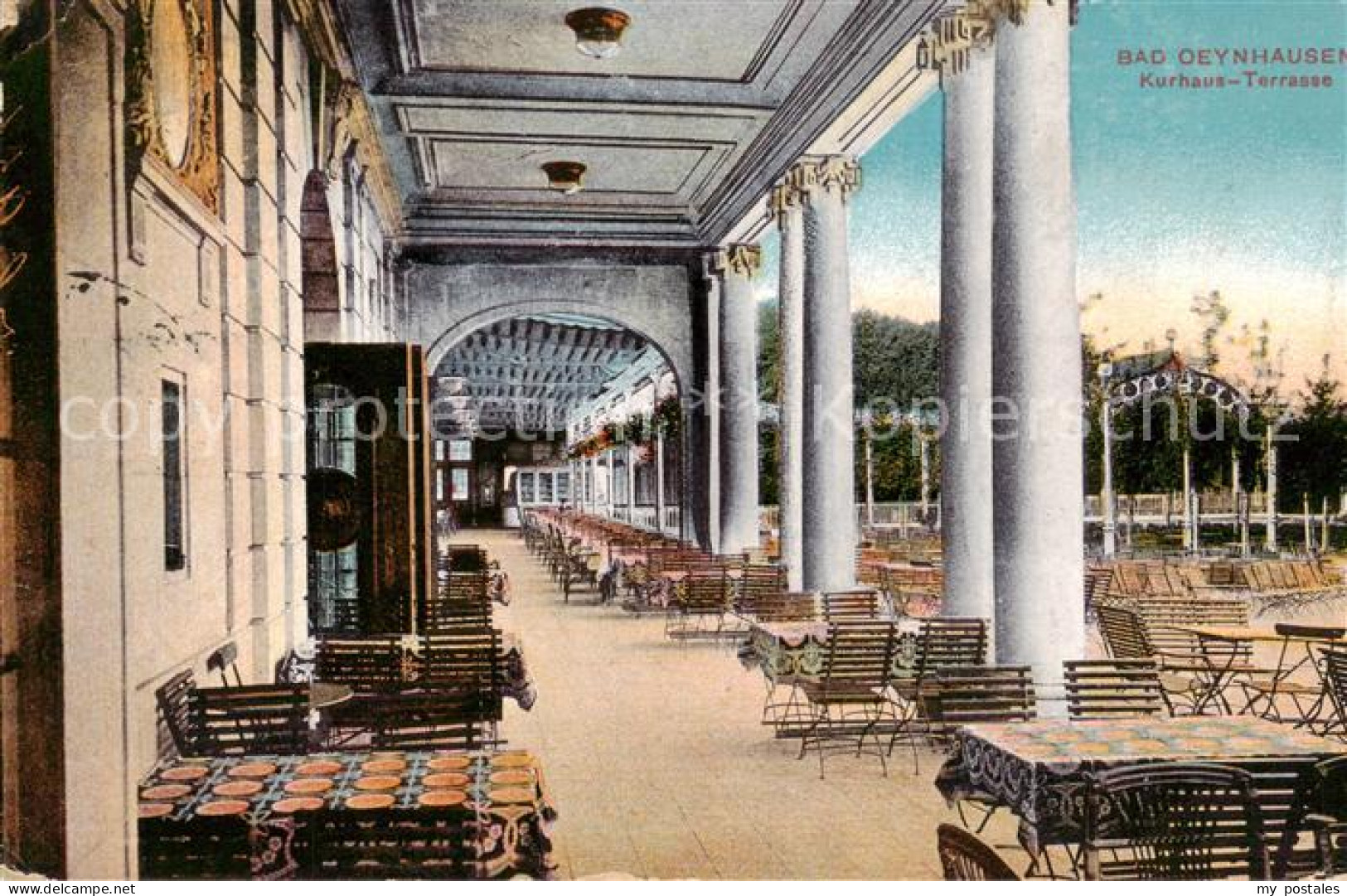 73819135 Bad Oeynhausen Kurhaus Terrasse Bad Oeynhausen - Bad Oeynhausen