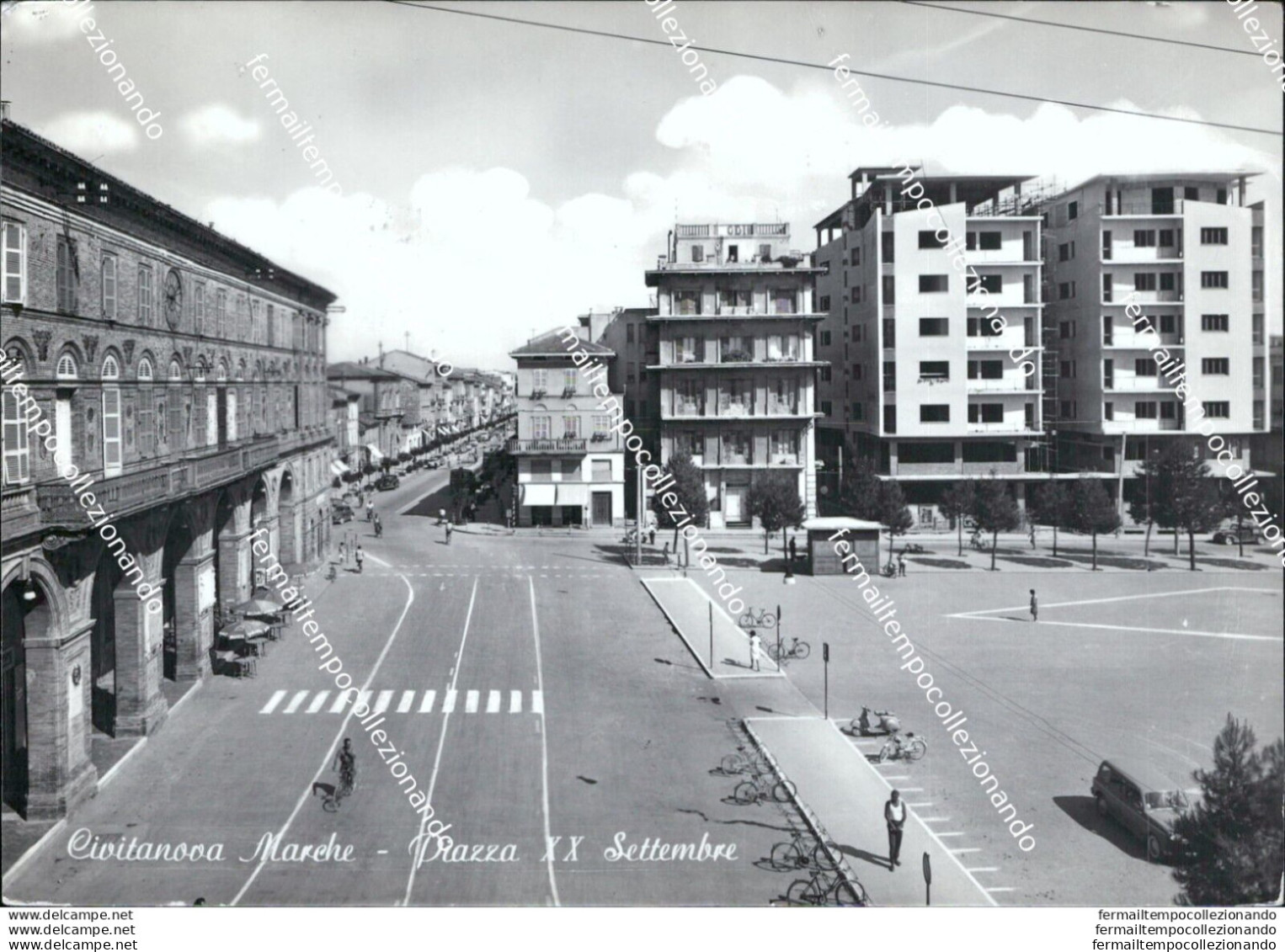 At365 Cartolina Civitanova Marche Piazza Xx Settembre Provincia Di Macerata - Macerata