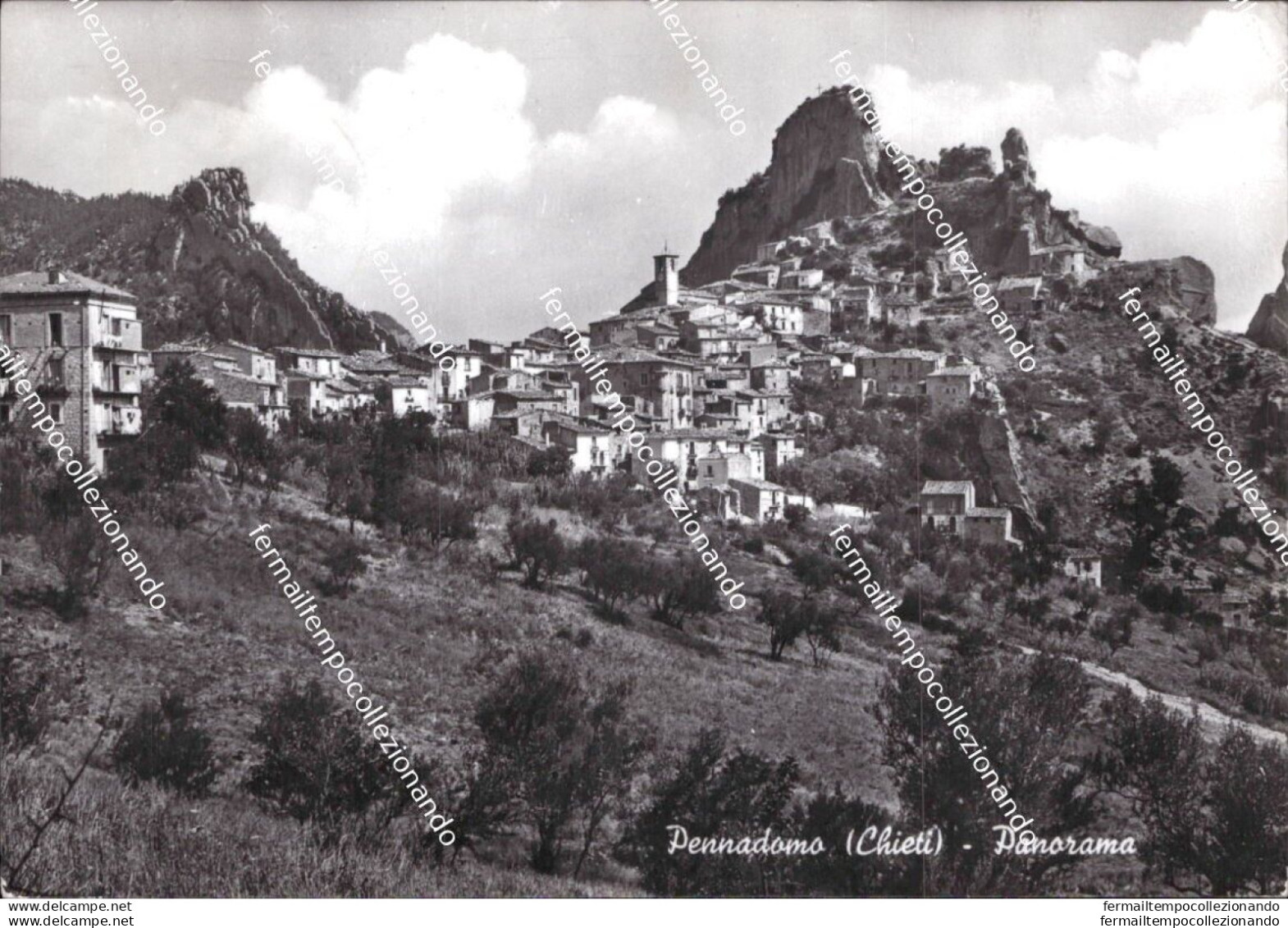 Aq619 Cartolina Pennadomo Panorama Provincia Di Chieti Abruzzo - Chieti