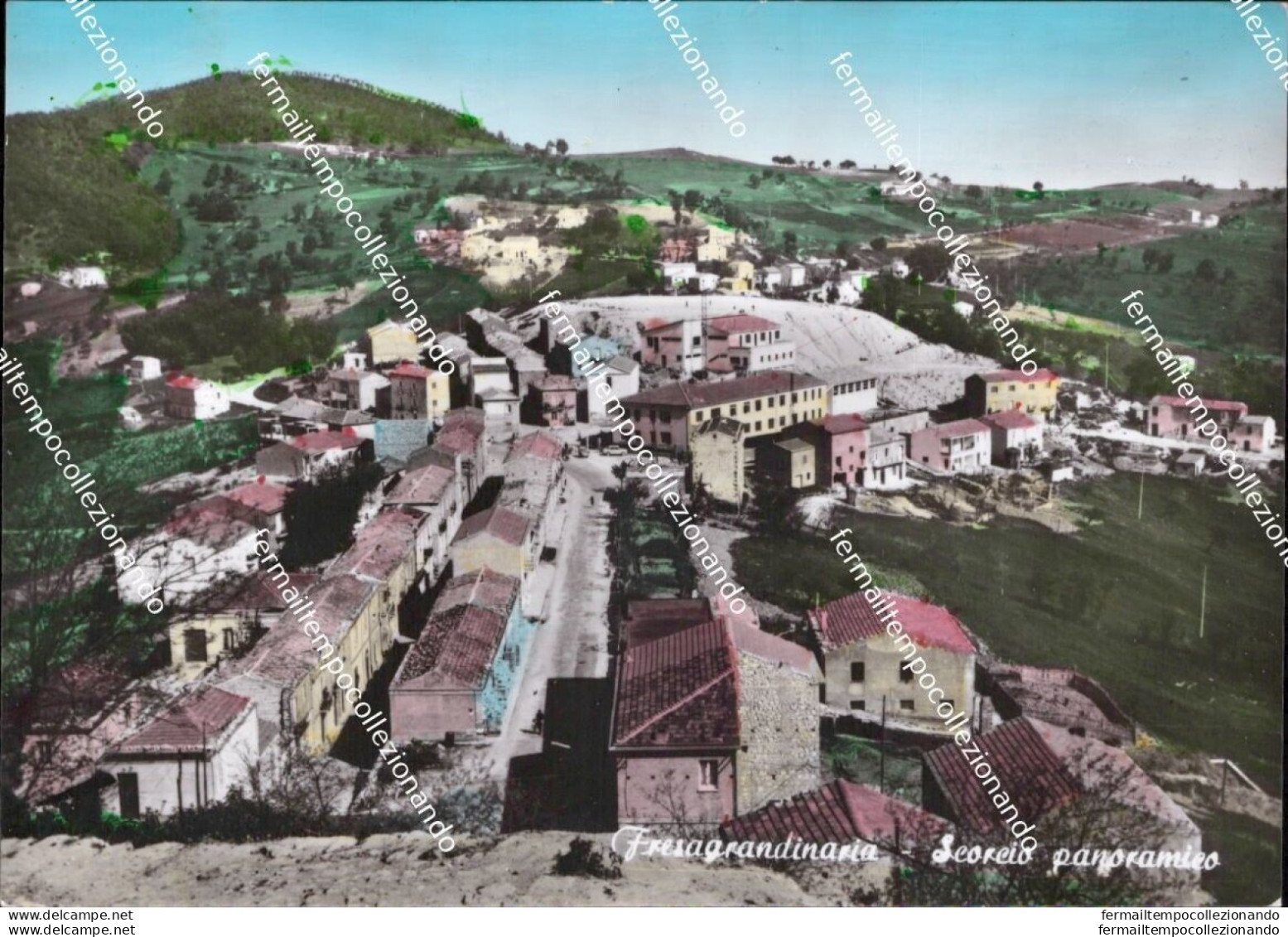 Aq623 Cartolina Fresagrandinaria Provincia Di  Chieti Abruzzo - Chieti