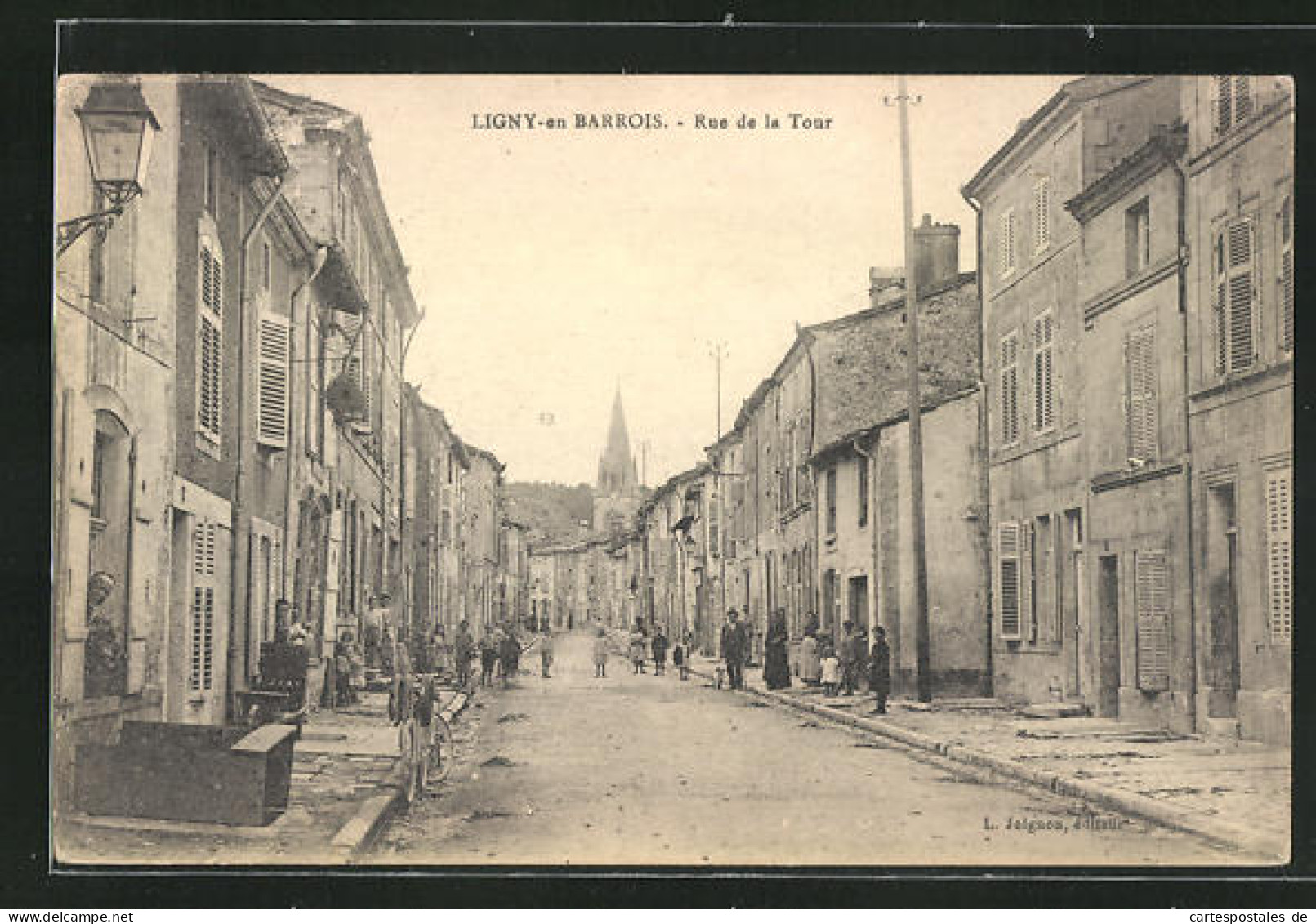 CPA Ligny-en-Barrois, Rue De La Tour  - Ligny En Barrois