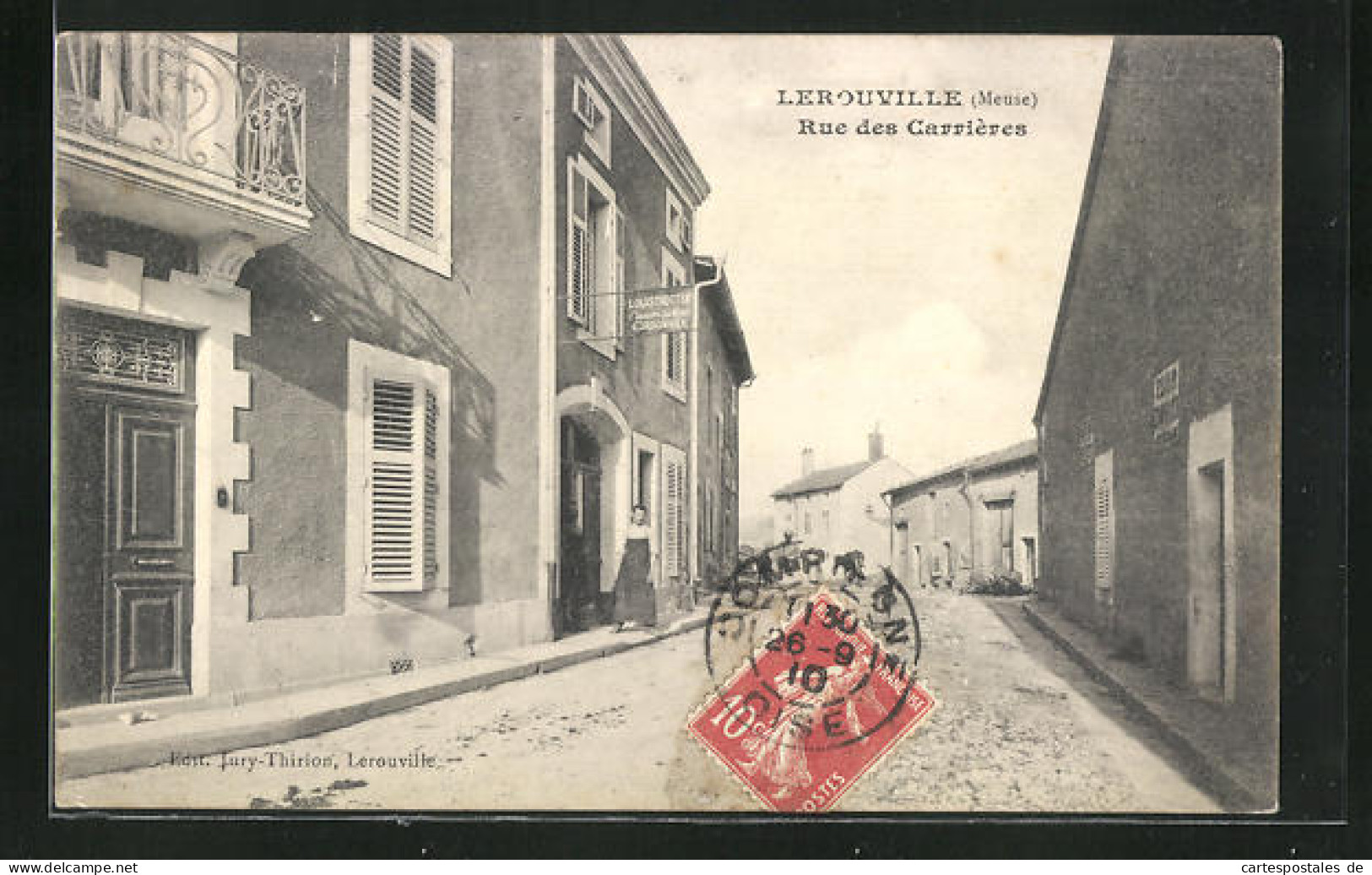 CPA Lerouville, Rue Des Carrieres  - Lerouville
