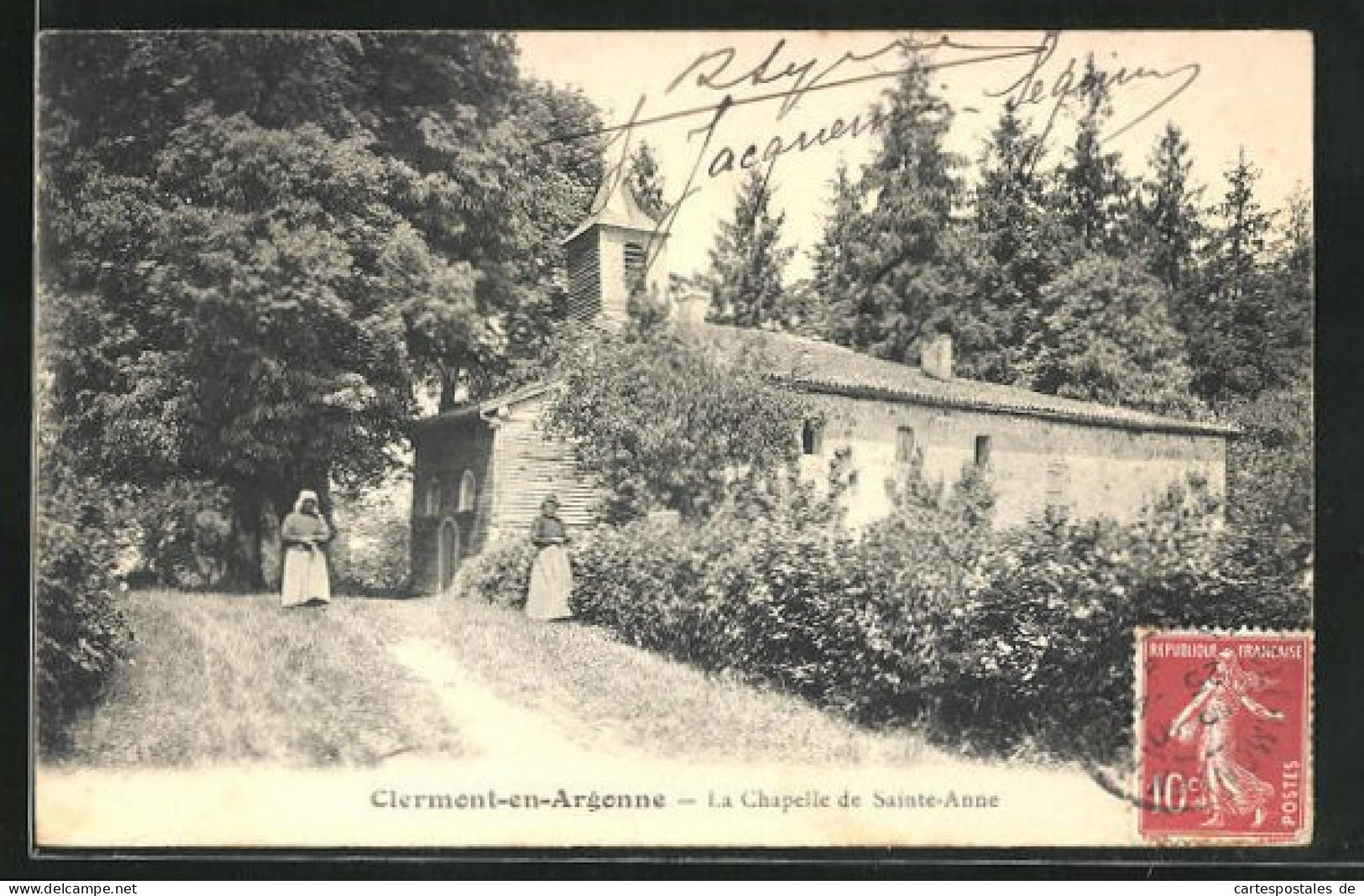 CPA Clermont-en-Argonne, La Chapelle De Sainte-Anne  - Clermont En Argonne