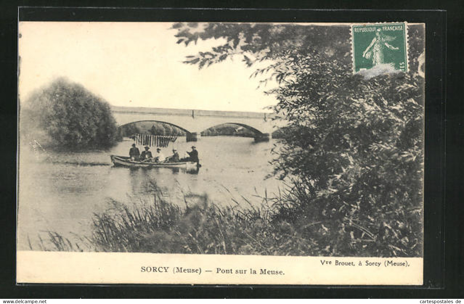 CPA Sorcy, Pont Sur La Meuse  - Sonstige & Ohne Zuordnung