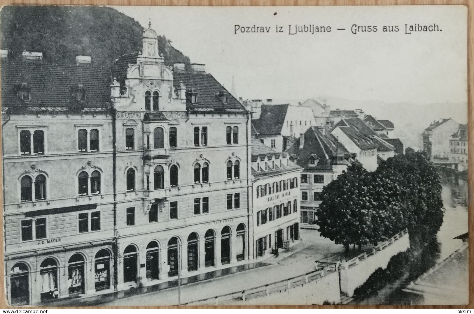 LJUBLJANA, Rodbina Družine Souvan, Podpisan Franc Souvan, 1913 - Slovénie