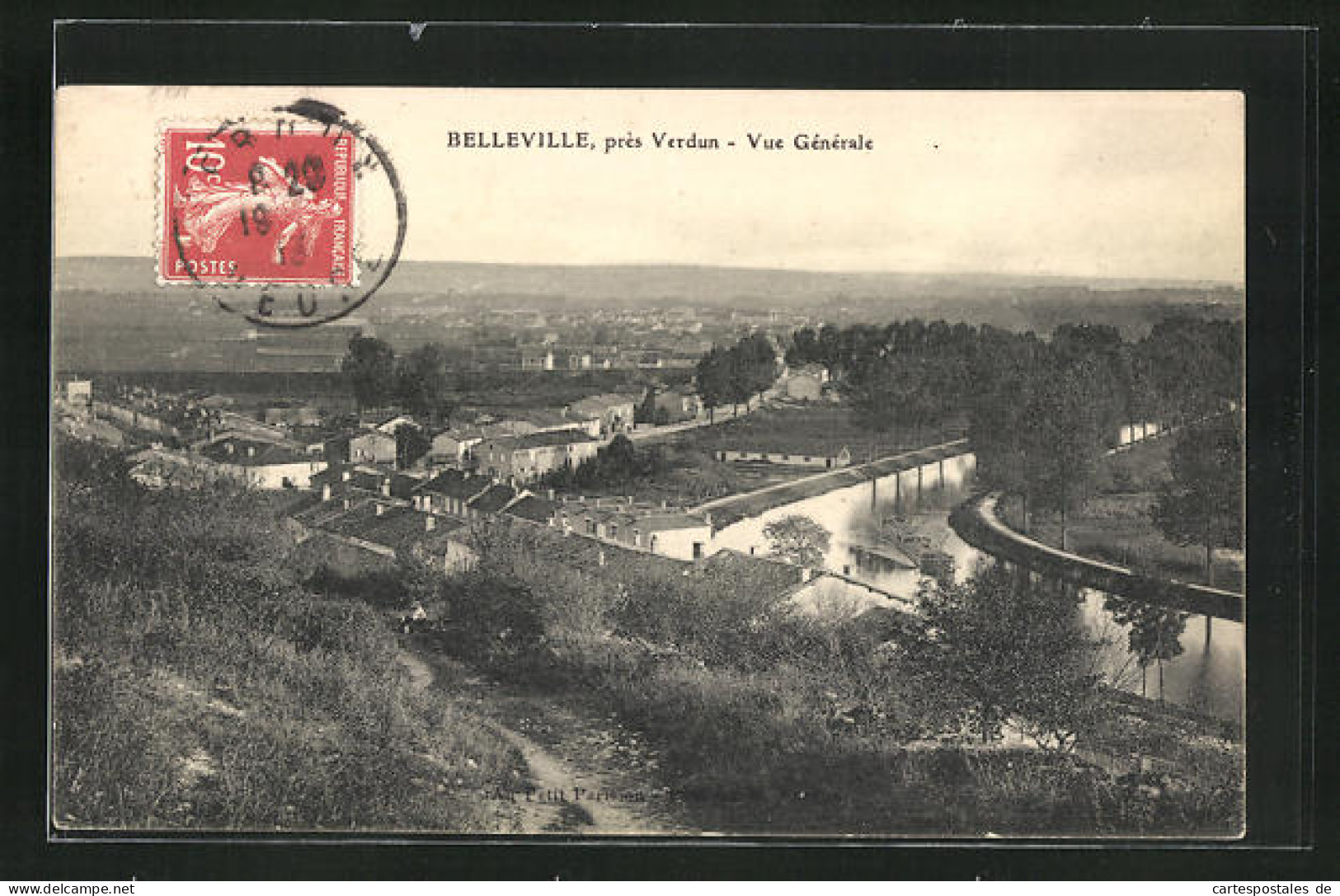 CPA Belleville, Vue Génèrale  - Andere & Zonder Classificatie