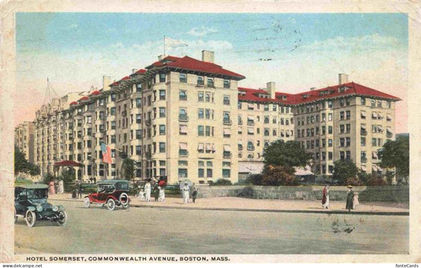 73973368 BOSTON__Massachusetts_USA Hotel Somerset Commonwealth Avenue Illustrati - Autres & Non Classés