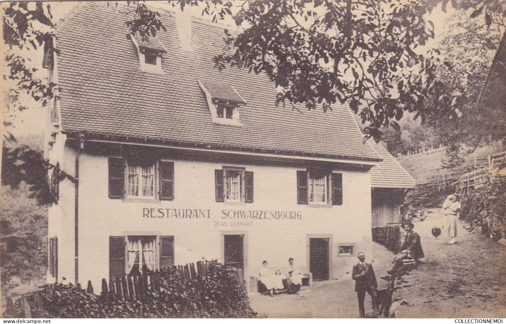 RESTAURANT SCHWARZENBOURG ,,, Geisbach-eschbach Prés MUNSTER - Autres & Non Classés