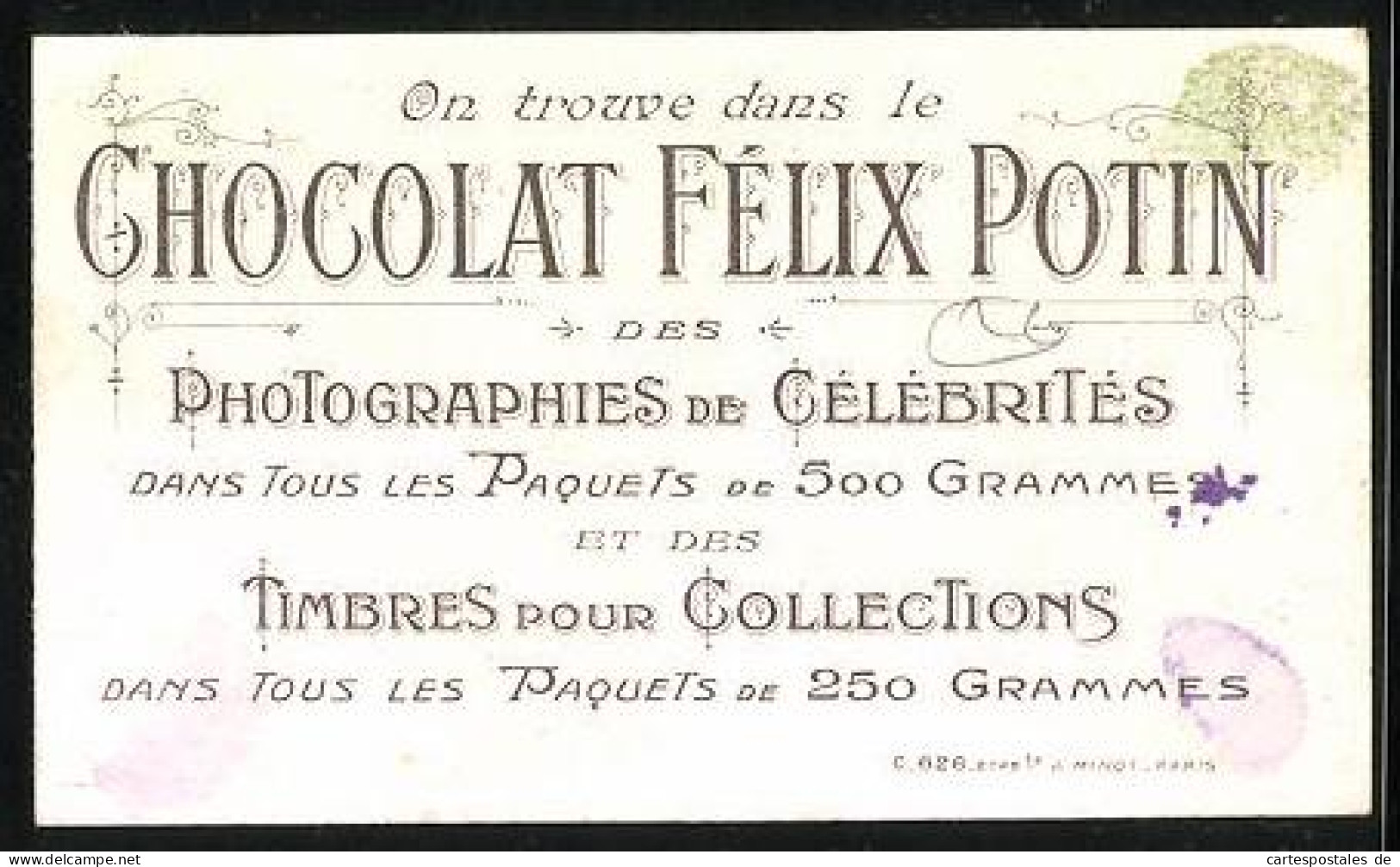 Sammelbild Chocolat Félix Potin, Fonderie Fer Et Acier, Coulée Des Obus, Schmiede Bei Der Herstellung Von Munition  - Other & Unclassified