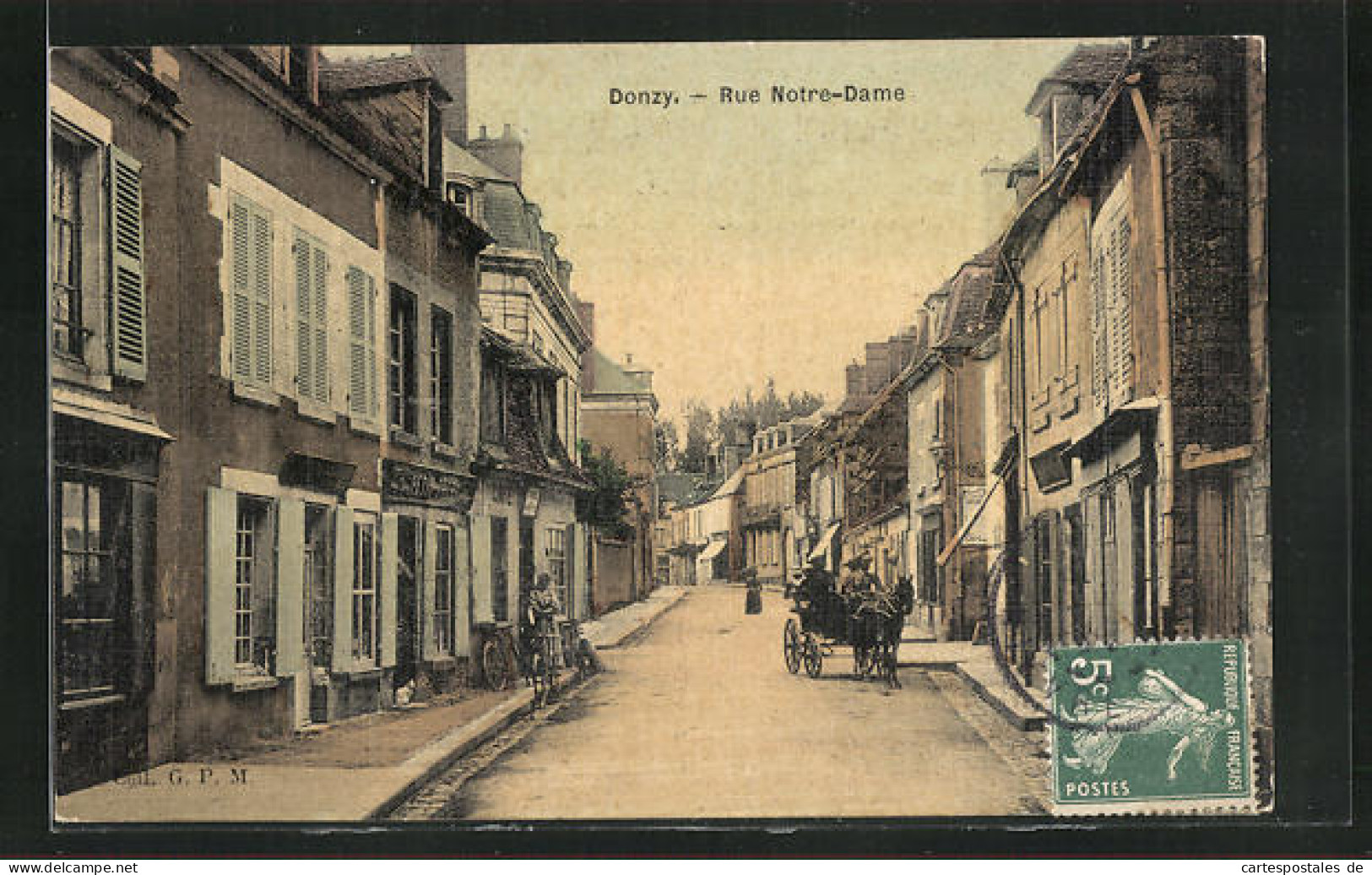 CPA Donzy, Rue Nôtre-Dame  - Andere & Zonder Classificatie