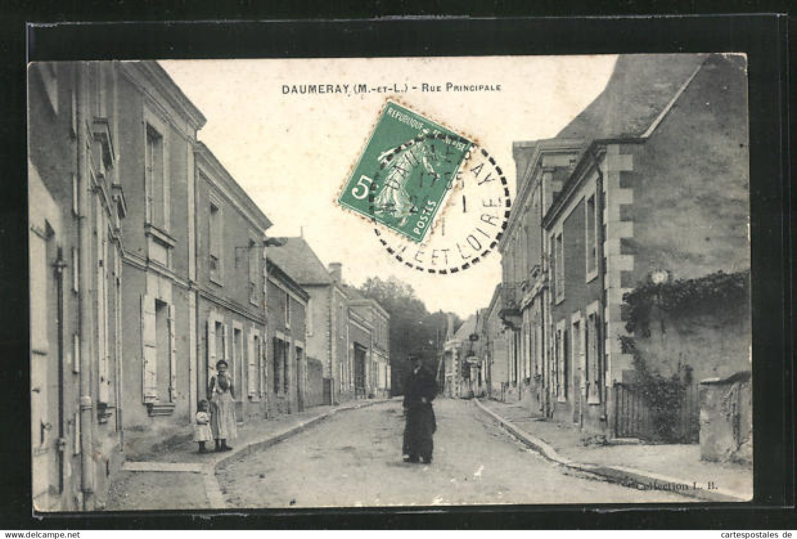 CPA Daumeray, Rue Principale  - Autres & Non Classés