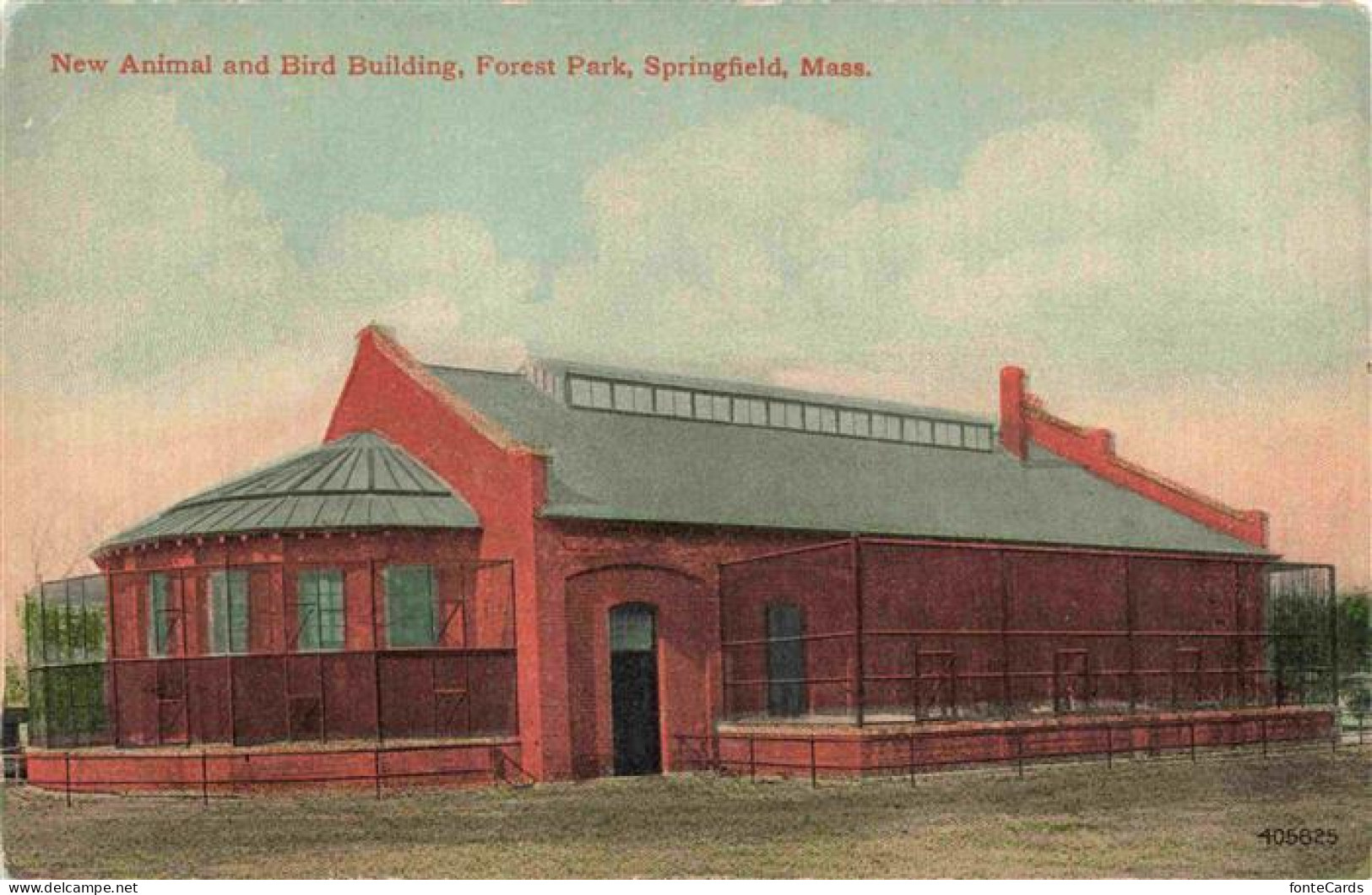 73973353 Springfield_Massachusetts_USA New Animal And Bird Building Forest Park - Sonstige & Ohne Zuordnung