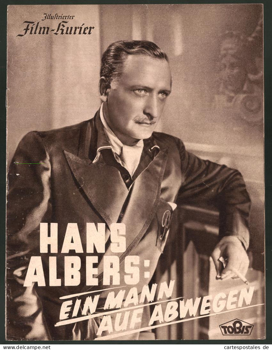 Filmprogramm IFK Nr. 3056, Ein Mann Auf Abwegen, Hans Albers, Charlotte Thiele, Hilde Weissner, Regie: Herbert Selpin  - Zeitschriften