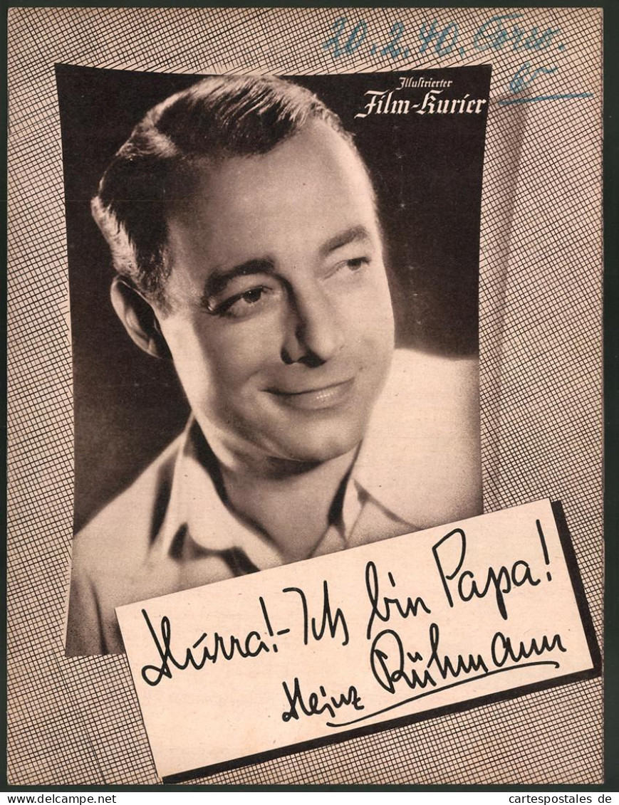 Filmprogramm IFK Nr. 3042, Hurra! Ich Bin Papa!, Heinz Rühmann, Peter Ohlsen, Regie: Kurt Hoffmann  - Magazines