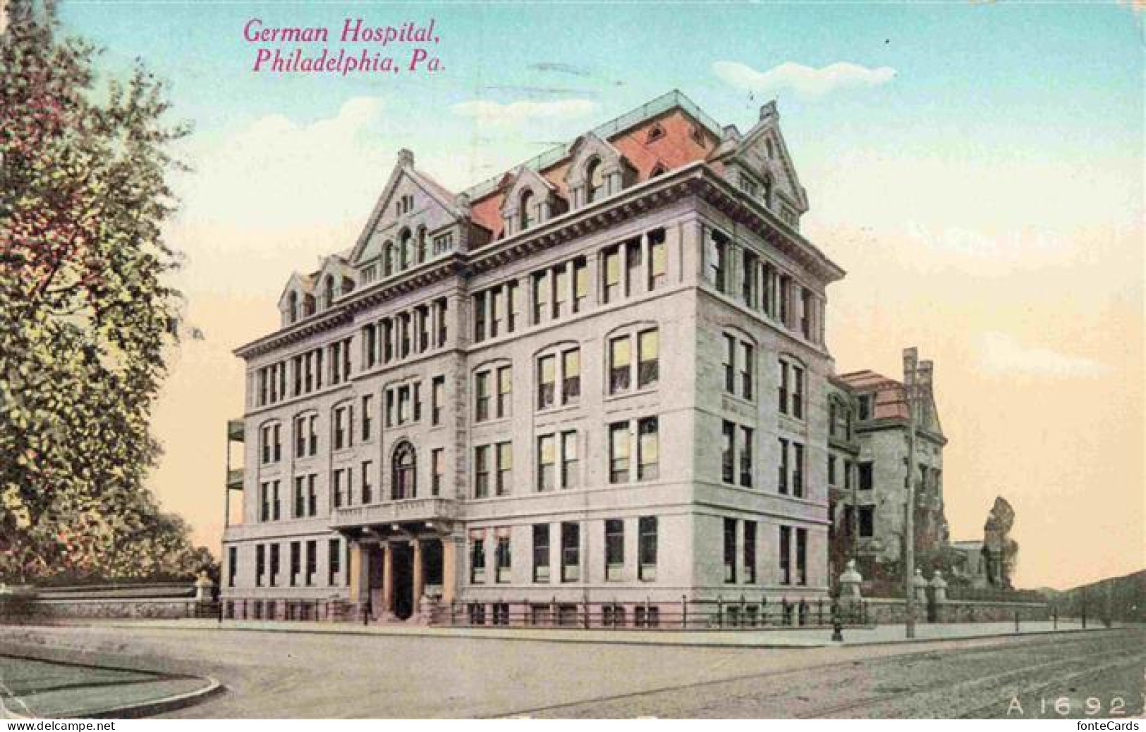 73973056 Philadelphia__Pennsylvania_USA German Hospital - Autres & Non Classés