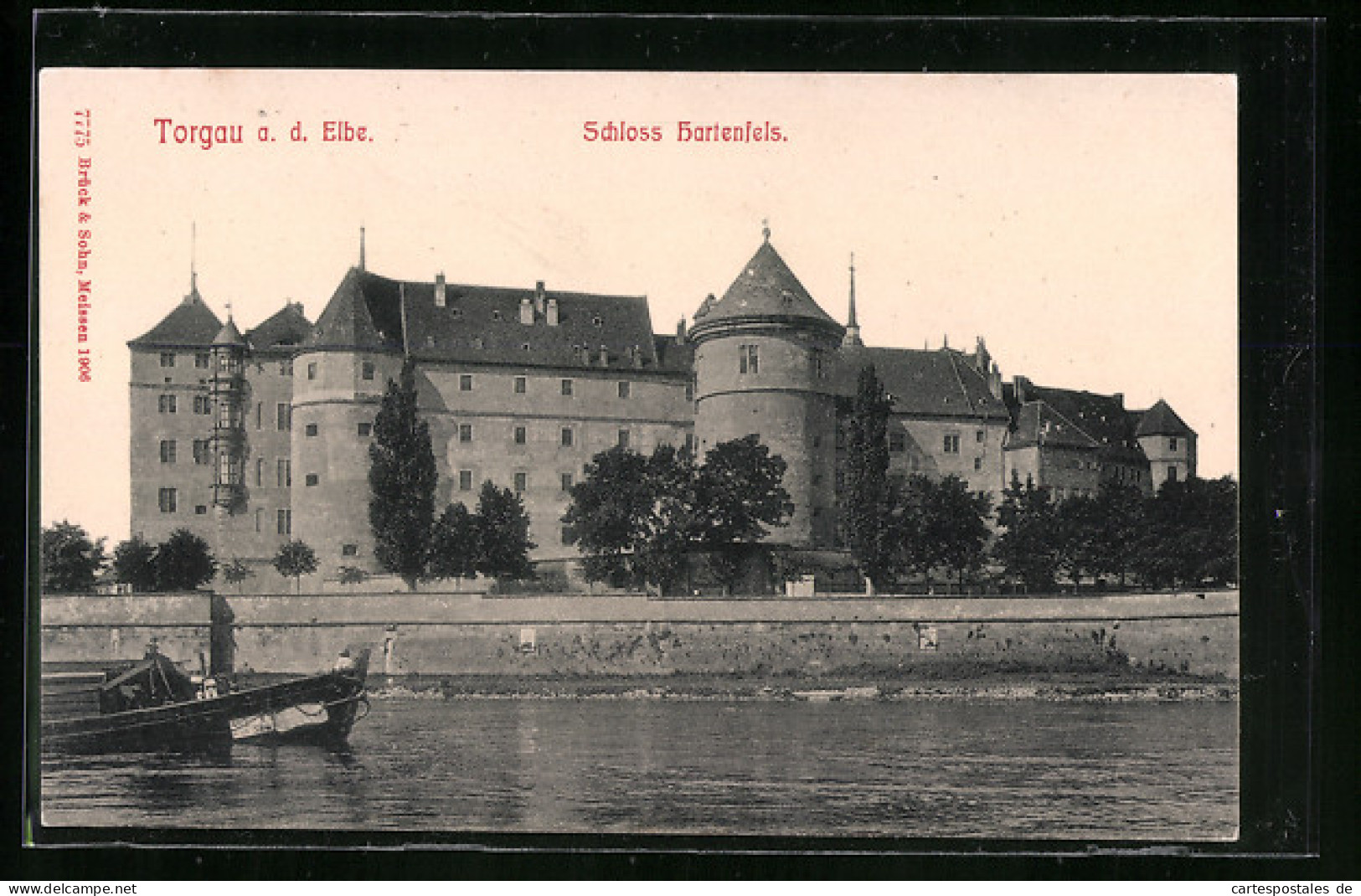 AK Torgau A. D. Elbe, Schloss Hartenfels  - Torgau