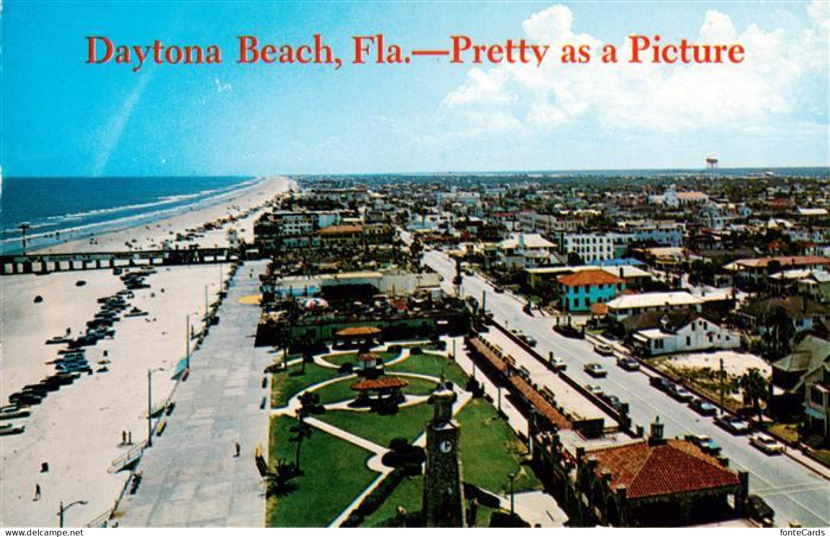 73949033 Daytona_Beach_Florida_USA Pretty As A Picture Aerial View - Autres & Non Classés