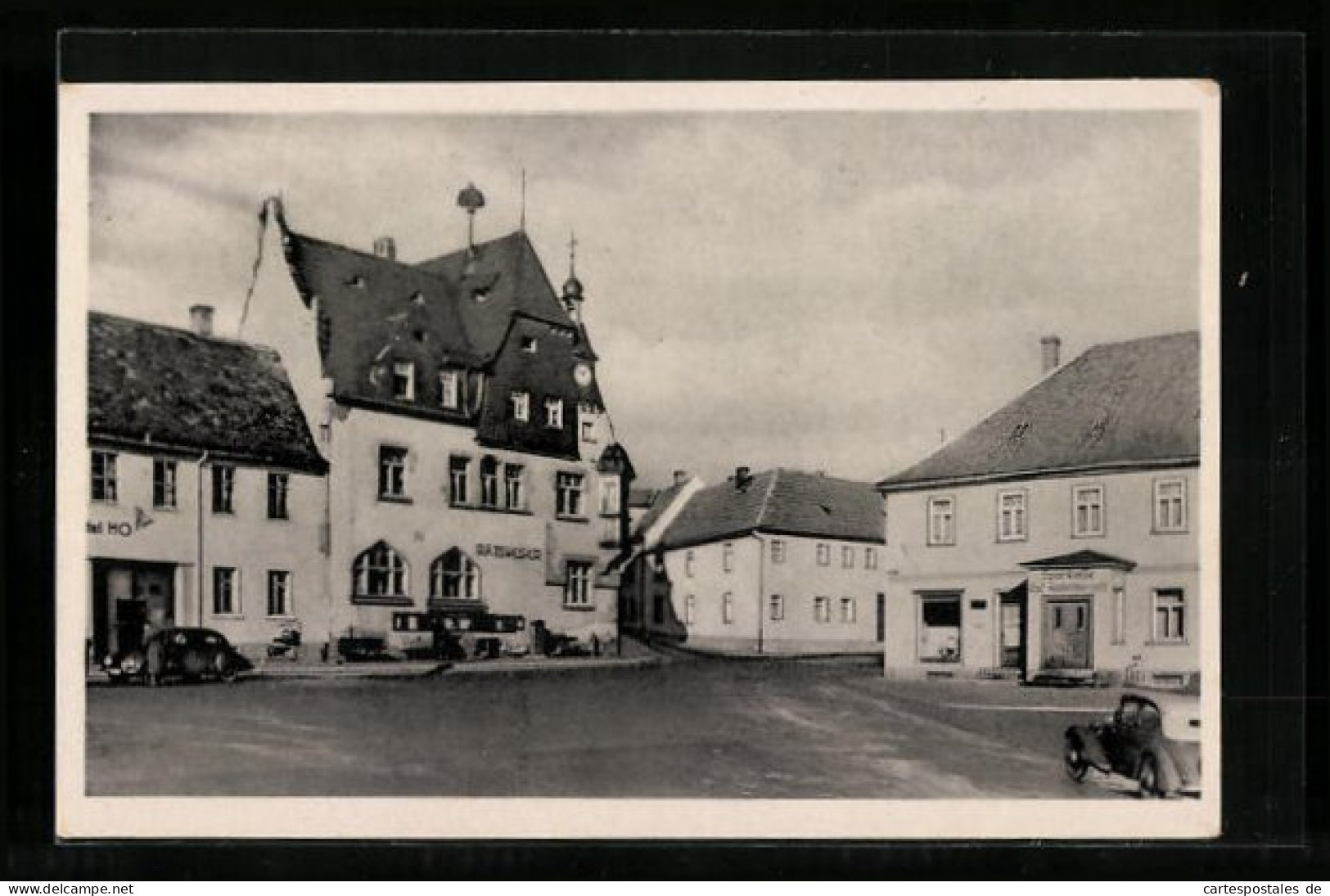 AK Bad Klosterlausnitz, Markt Mit Rathaus, Ratskeller  - Bad Klosterlausnitz