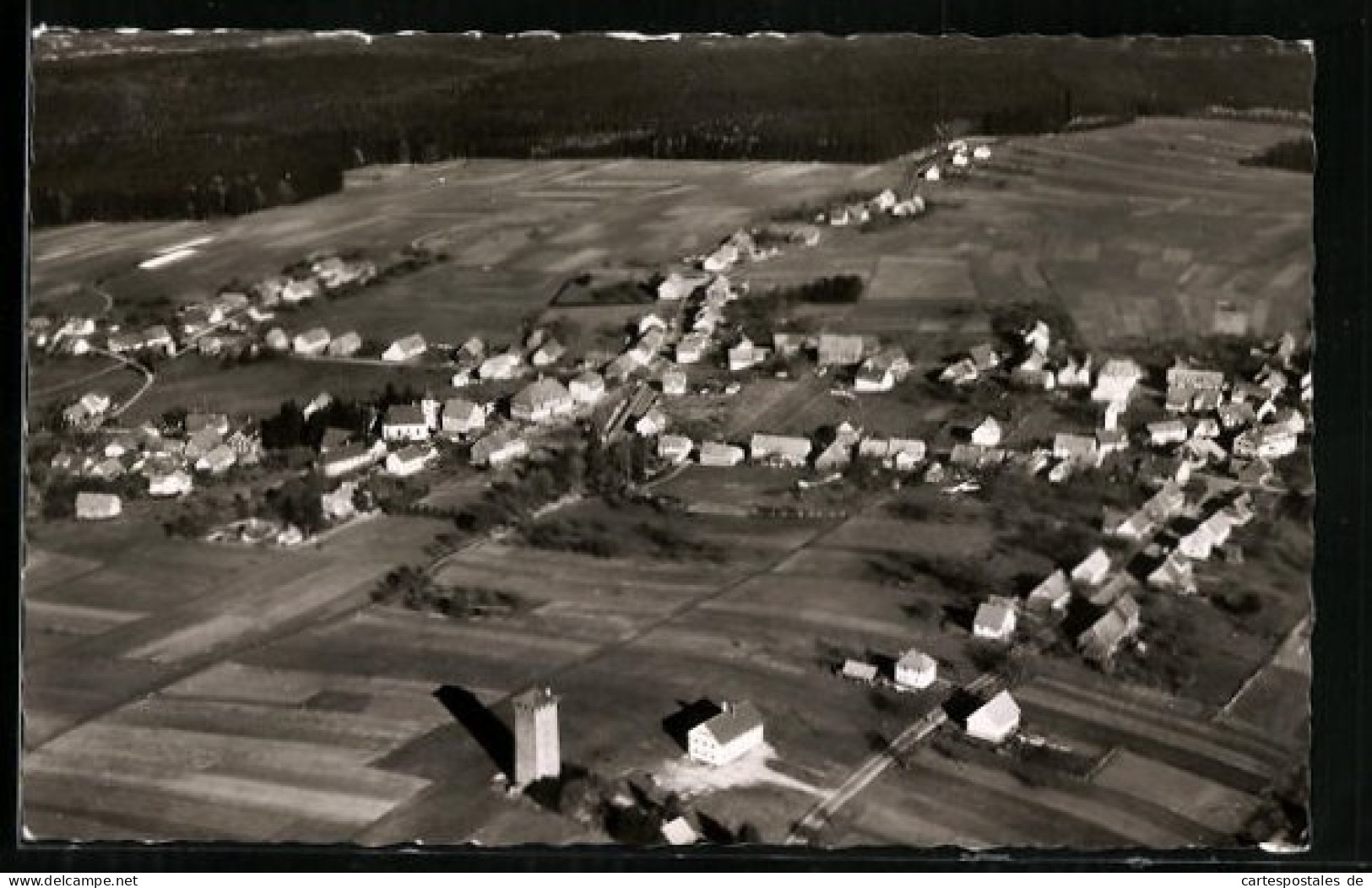 AK Dobel /Schwarzwald, Ortsansicht Aus Der Vogelschau  - Other & Unclassified