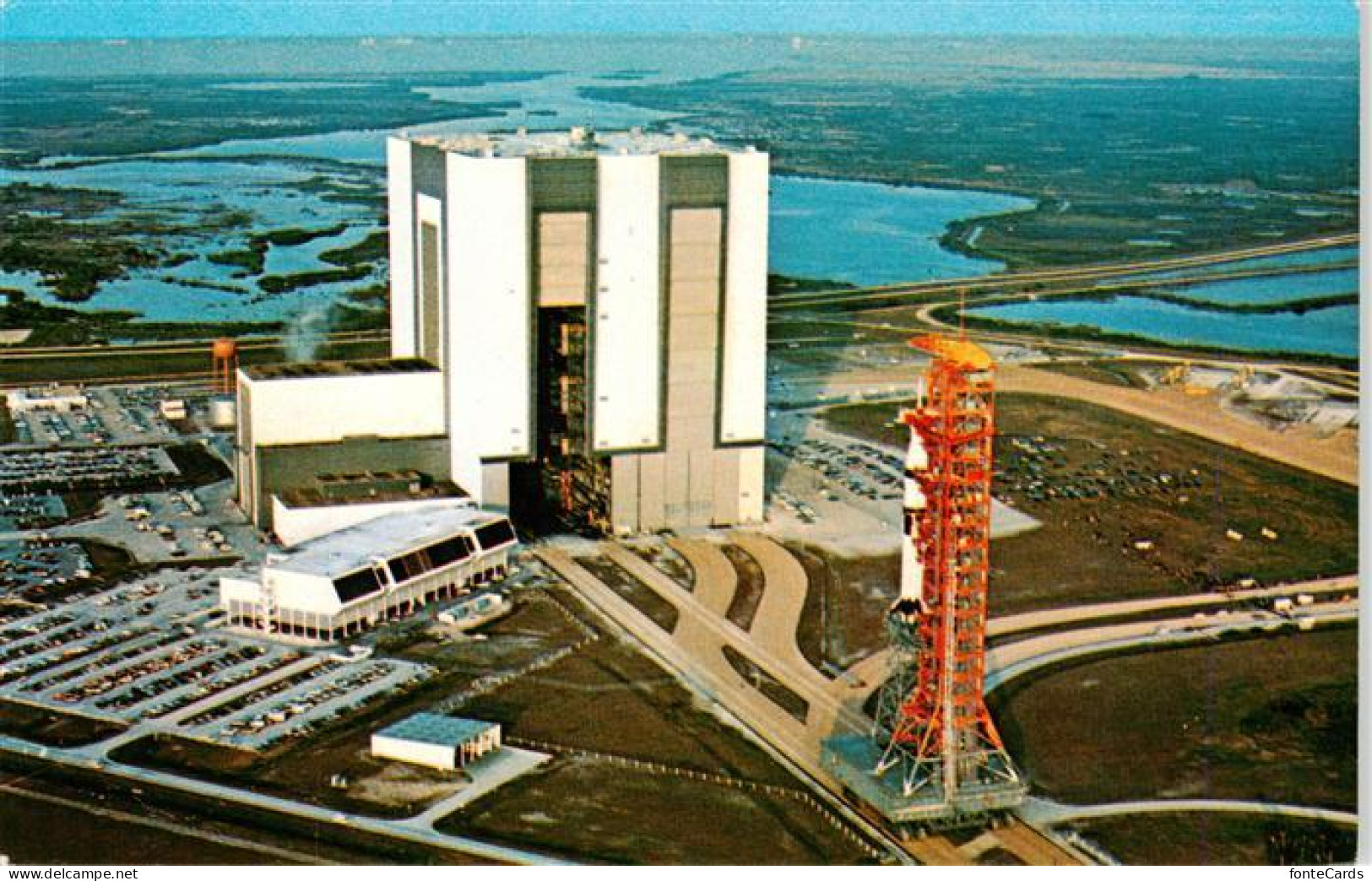 73949008 Merritt_Island John F. Kennedy Space Center N.A.S.A. Aerial View - Otros & Sin Clasificación