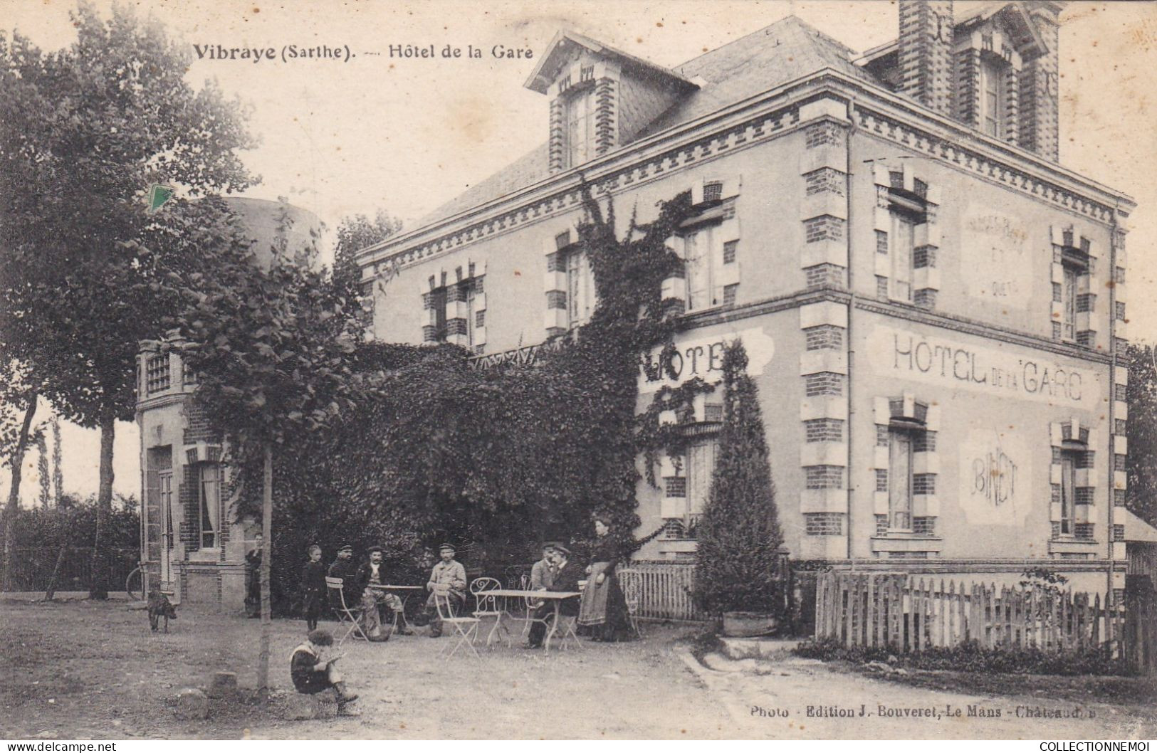 VIBRAYE ,,,hotel De La GARE - Vibraye