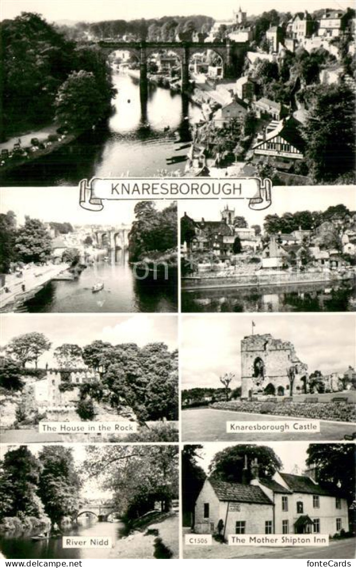 73764112 Knaresborough UK The House In The Rock Knresborough Castle River Nidd T - Other & Unclassified