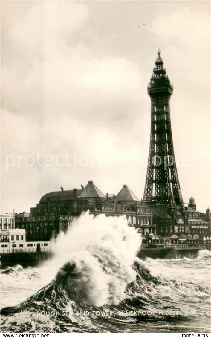 73764087 Blackpool Rough See And Tower Blackpool - Other & Unclassified