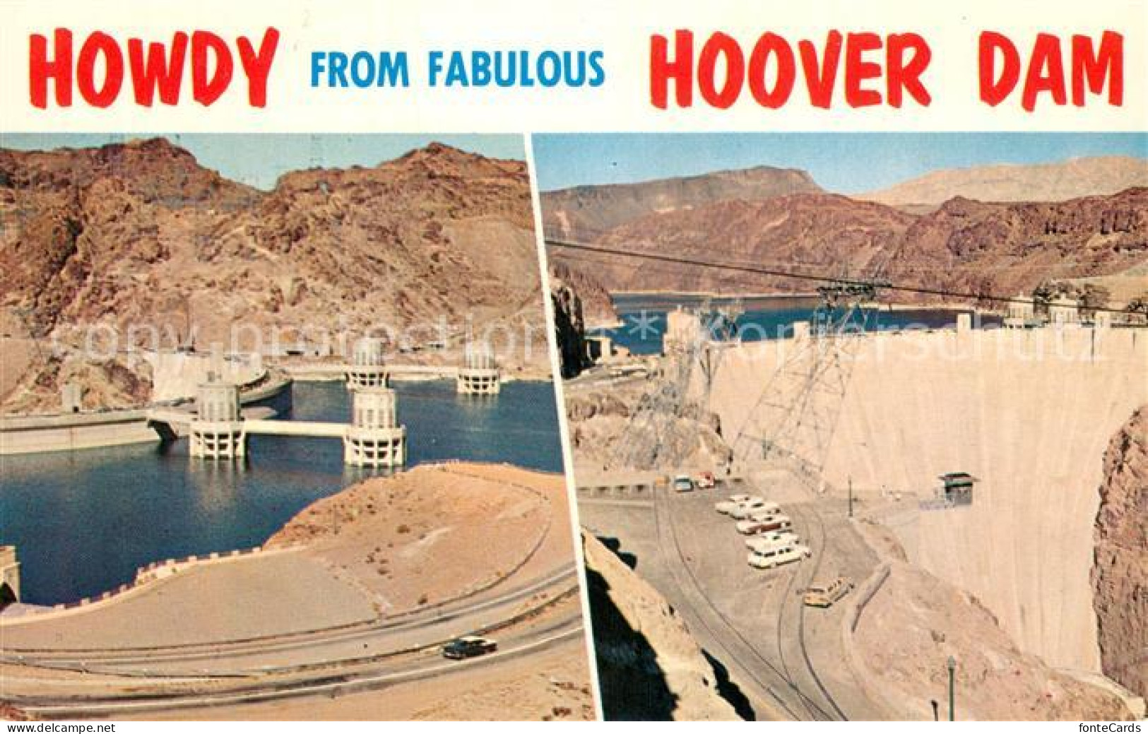 73764069 Nevada_City Hoover Boulder Dam Colorado River - Otros & Sin Clasificación