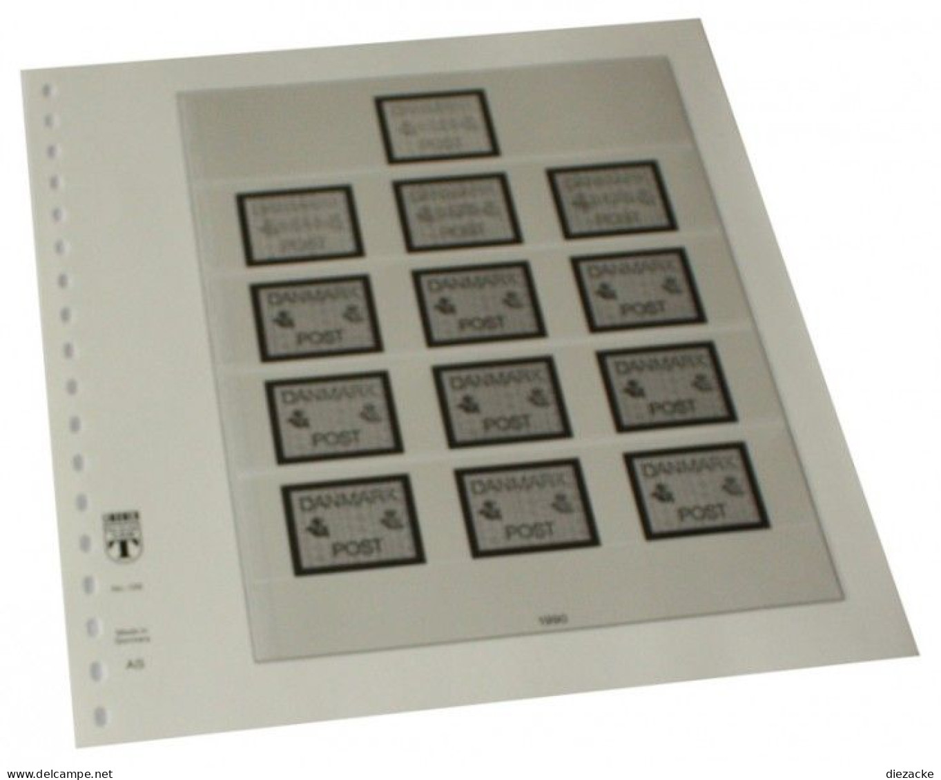 Lindner-T Dänemark Automatenmarken Vordrucke 128AS Neuware ( - Pre-printed Pages