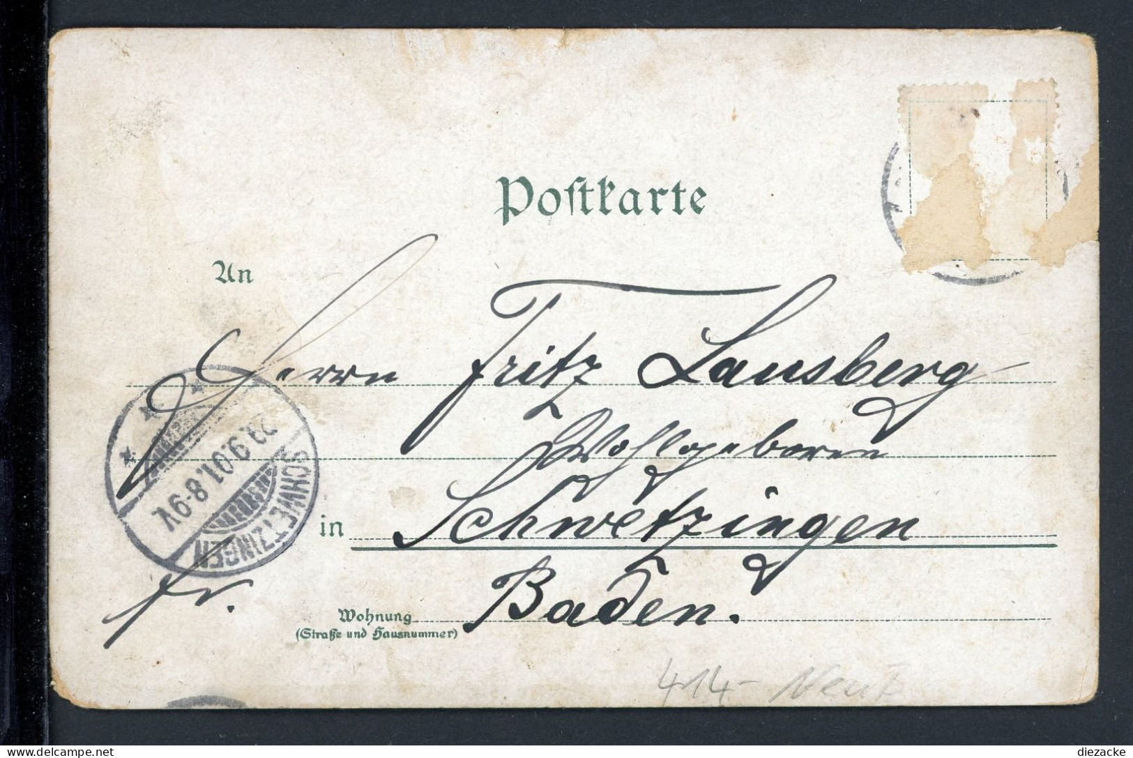 AK Neuss 1901 Obertor, Rathaus, Münster, Gymnasium (PK0135 - Other & Unclassified