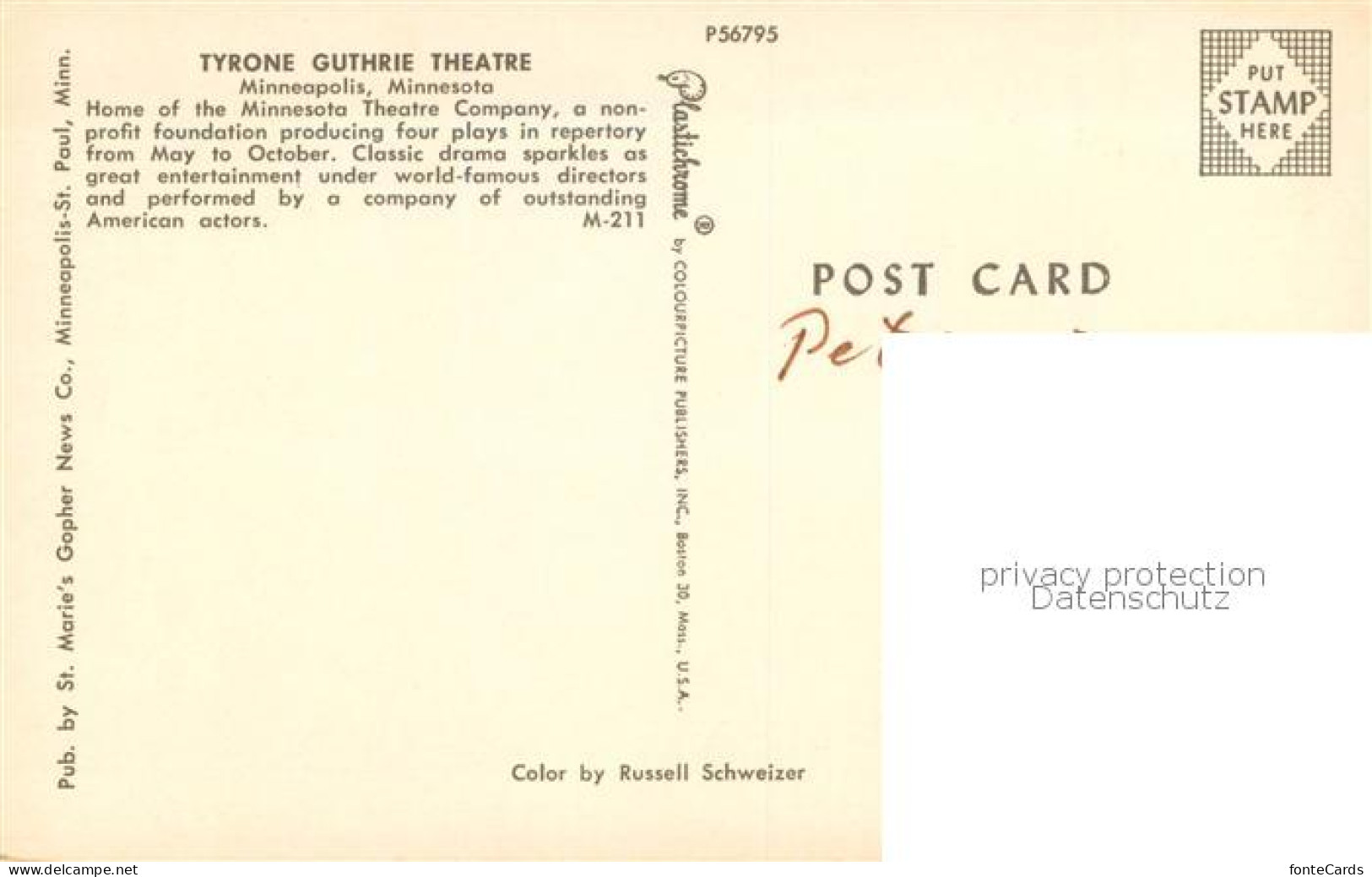 73763992 Minneapolis_Minnesota Tyrone Guthrie Theatre - Other & Unclassified