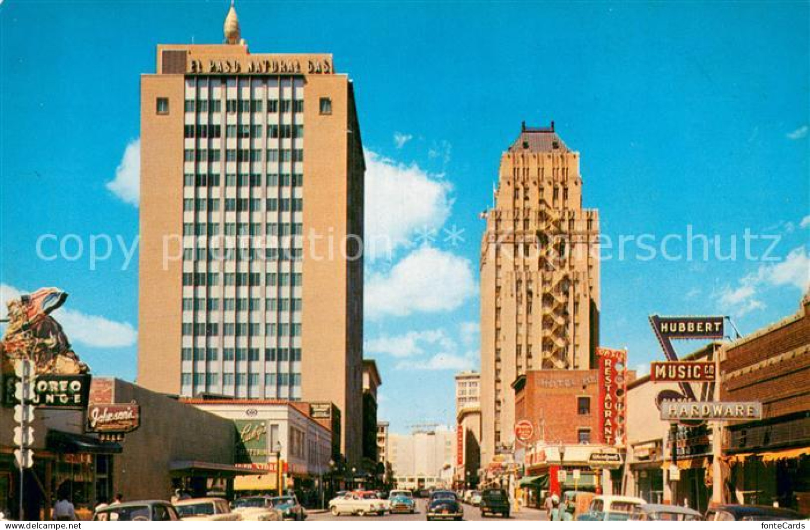 73763811 El_Paso__Texas Texas Street Looking West - Autres & Non Classés