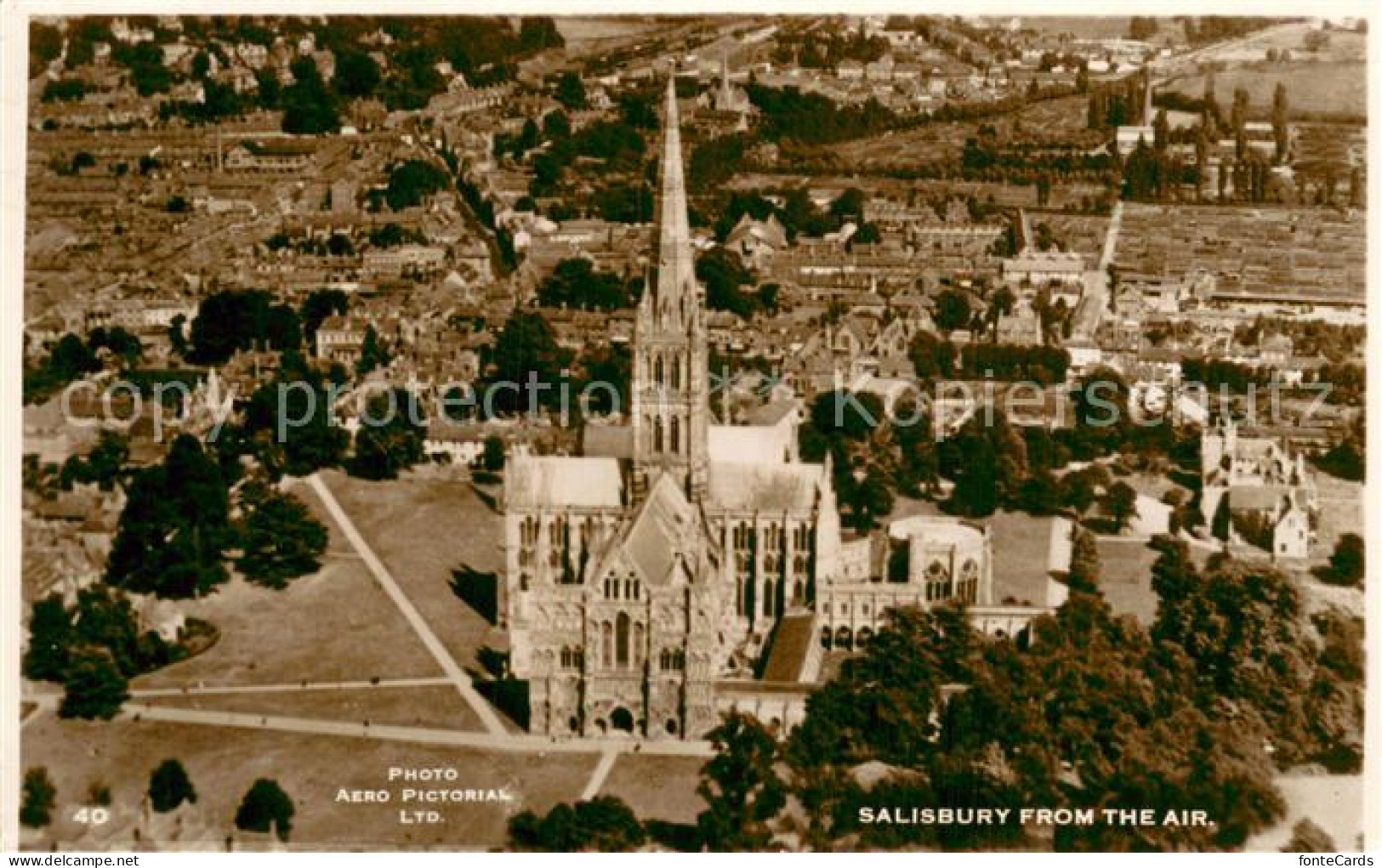 73763765 Salisbury  Wiltshire UK From The Air  - Andere & Zonder Classificatie