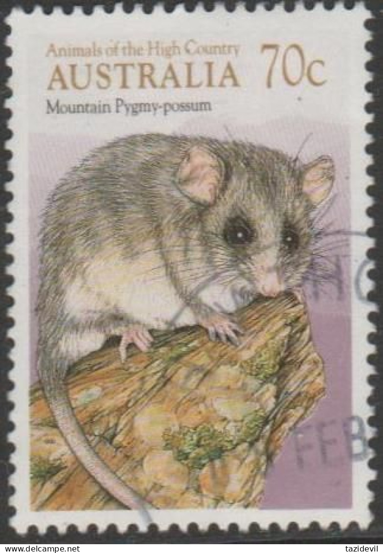 AUSTRALIA - USED 1990 70c Animals Of The High Country - Mountain Pygmy-possum - Usados