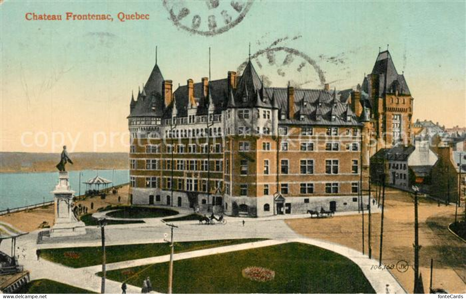 73529602 Quebec Chateau Frontenac Monument Quebec - Unclassified