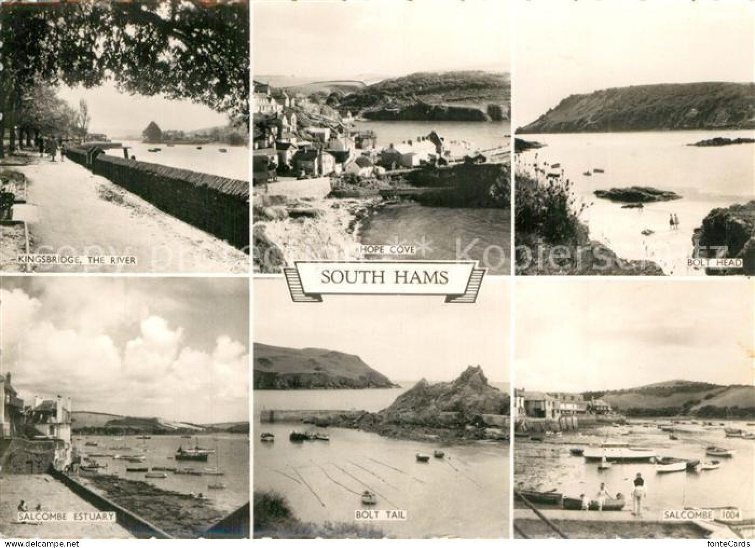 73522419 South Hams Kingsbridge River Salcome Estuary Hope Cove Bolt Tail Bolt H - Altri & Non Classificati