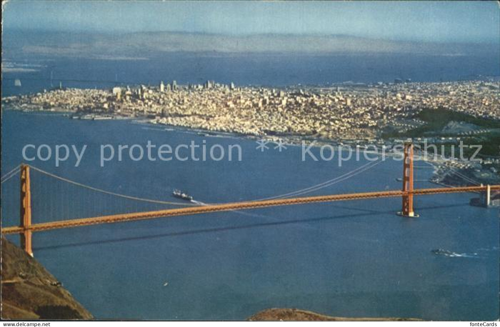 72247005 San_Francisco_California Fliegeraufnahme Golden Gate Bridge - Sonstige & Ohne Zuordnung