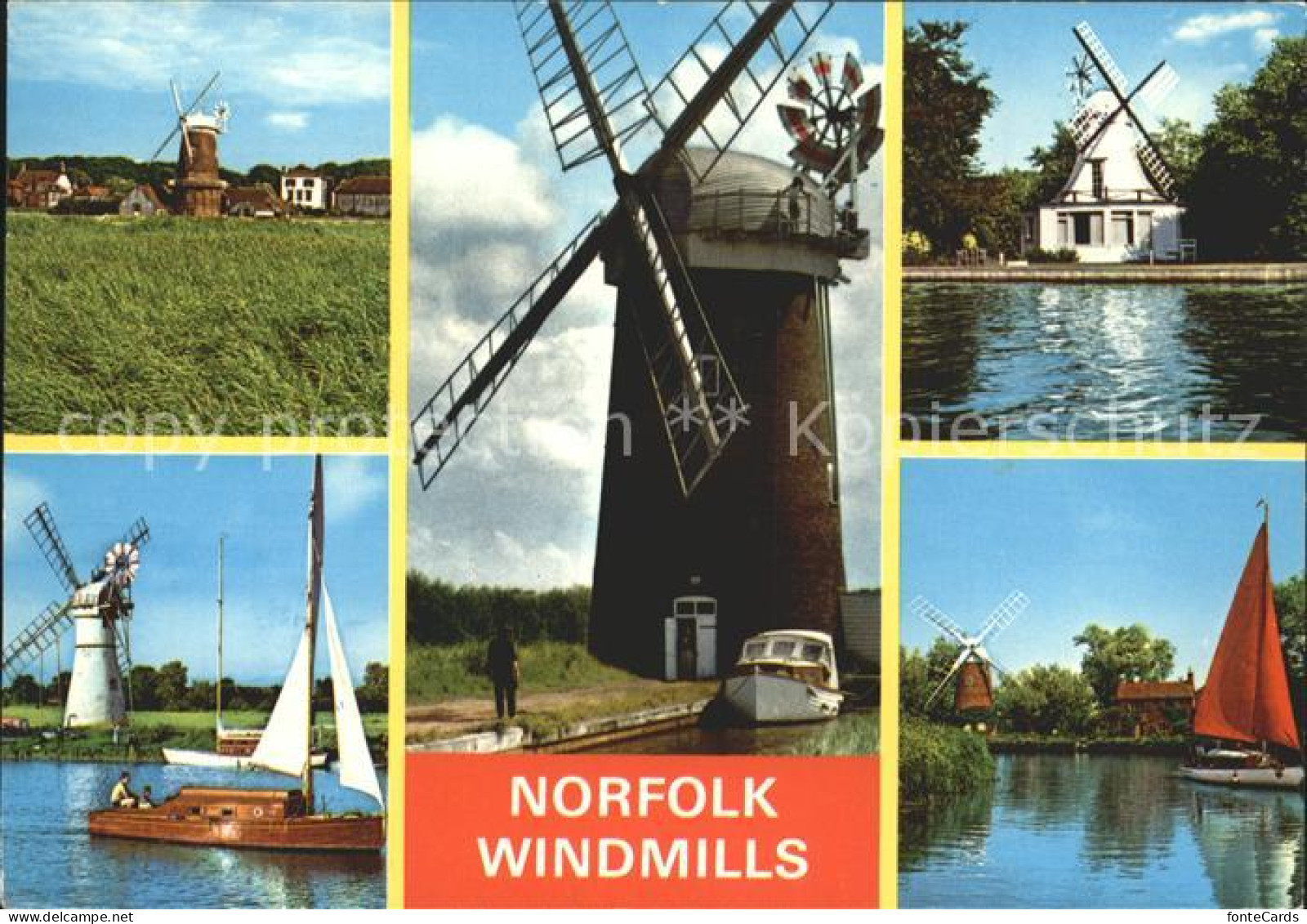 72238798 Norfolk Norwich Windmuehlen Norfolk Norwich - Sonstige & Ohne Zuordnung