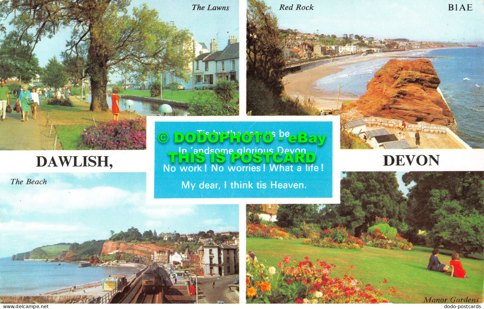 R523997 Dawlish. Devon. The Beach. Harvey Barton. Multi View - World