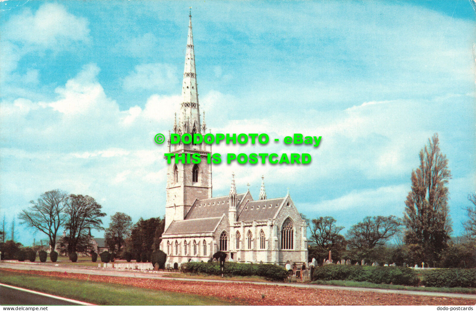 R523784 Bodelwyddan. The Marble Church. Postcard - World