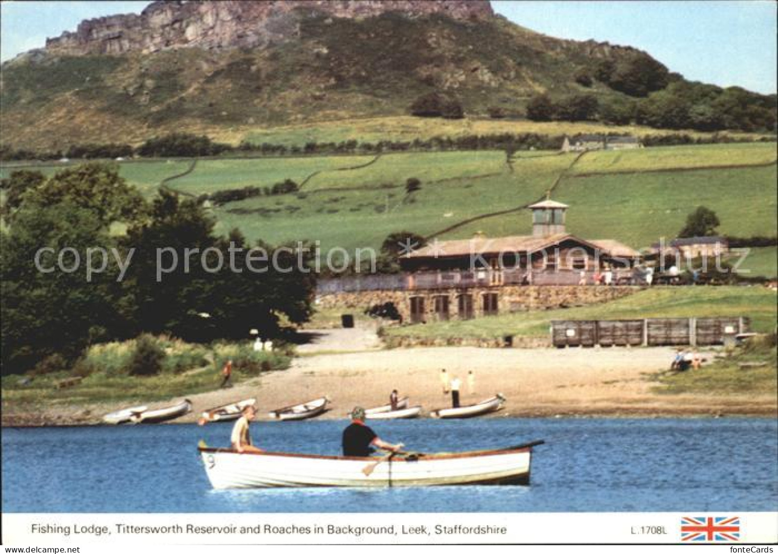72235778 Leek Staffordshire Moorlands Fishing Lodge Tittersworth Reservoir And R - Other & Unclassified