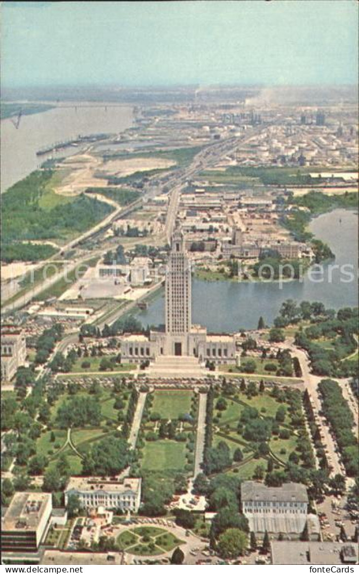 72234430 Baton_Rouge Louisiana State Capitol Air View - Otros & Sin Clasificación