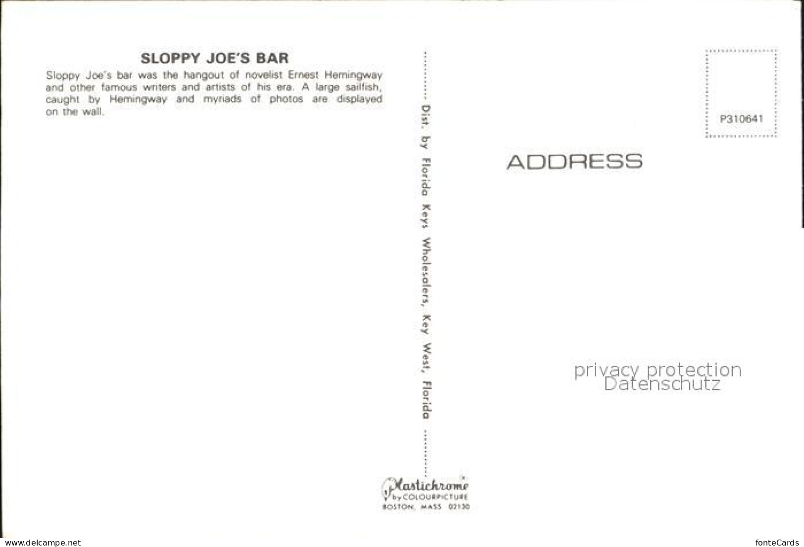 72231758 Key_West Sloppy Joes Bar - Altri & Non Classificati